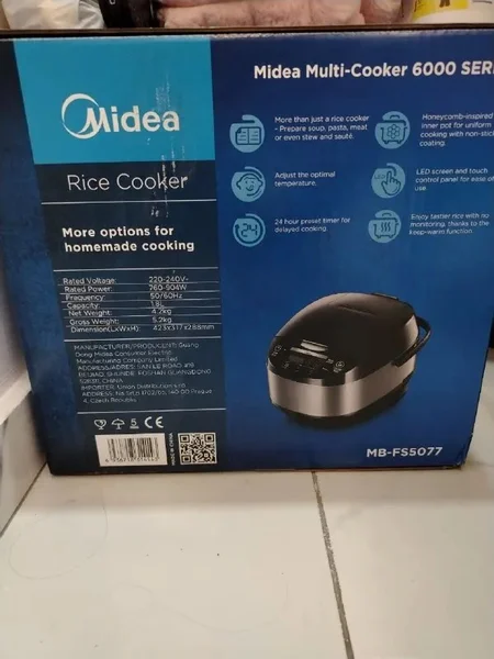 Мультиварка Midea Multi-Cooker 6000 SER