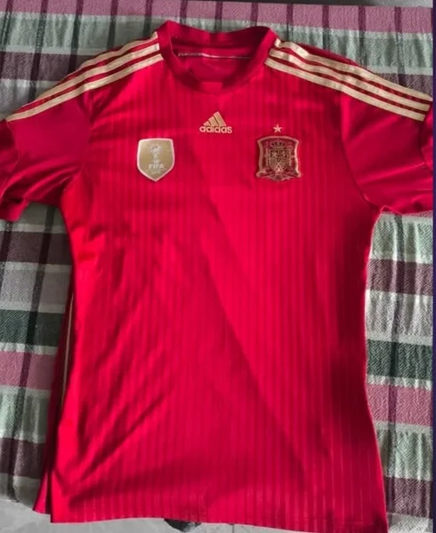 Футболка Adidas домашняя сборной Испании ЧМ 2014
