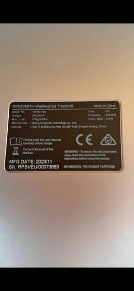 Беговая дорожка Xiaomi Kingsmith WalkingPad Treadmil