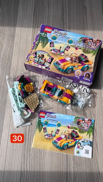 Lego Friends Andrea’s car&stage