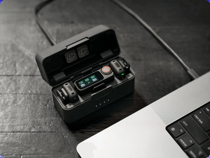 DJI Mic 3 (2TX + 1RX + Charging Case)
