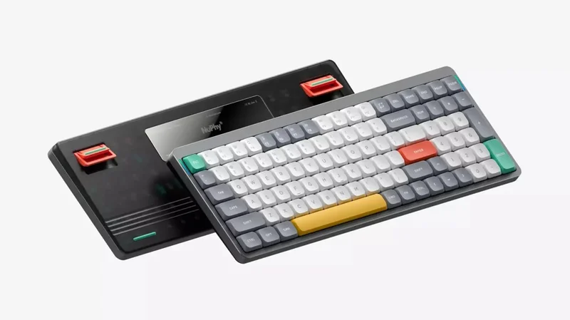 Низкопрофильная клавиатура NuPhy Air96 V2 Lunar Gray