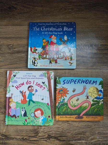 Детские книги Usborne и Джулия Дональдсон, 3 шт