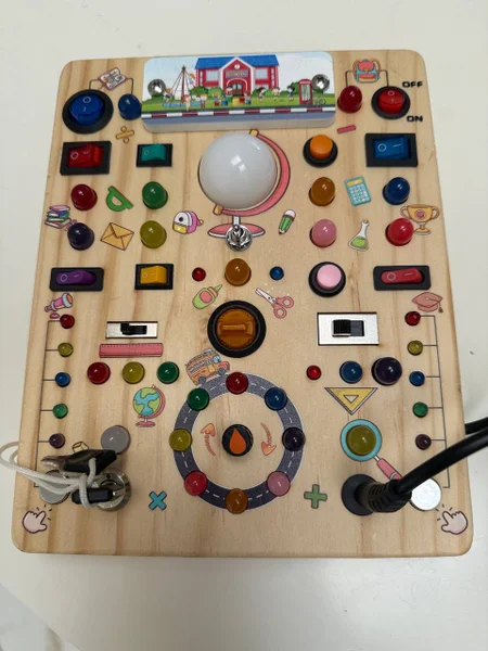 LED light busy board