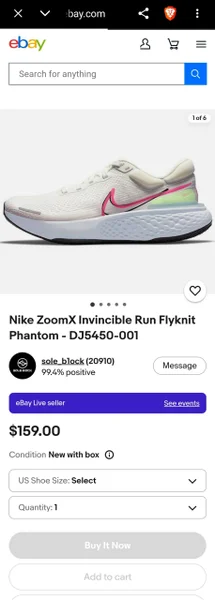 Кроссовки Nike ZoomX