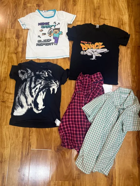 Пакетом вещи на мальчика