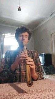 Флейта Пимак из бамбука тональность Ми