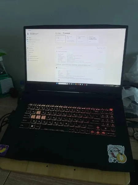 Ноутбук MSI Katana 17 B12VEK