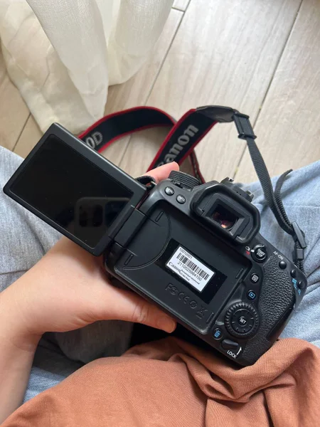 Фотоаппарат Canon 80d с объективом 50mm