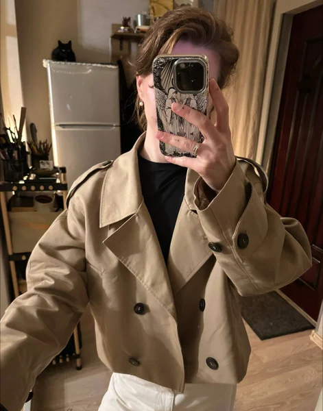 Полупальто Zara размер M