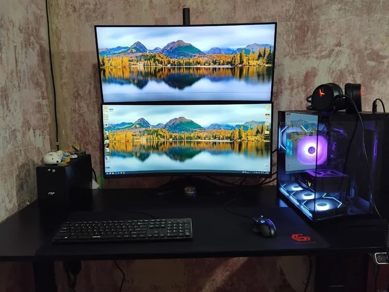 Компьютер с рабочим местом RTX 5070 i5-14600KF 32GB