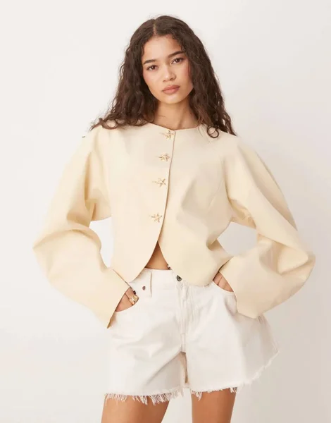 ASOS кремовый жакет
