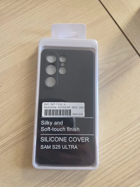 Чехол для Samsung S25 Ultra силиконовый