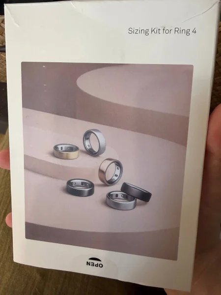 Измерительный набор колец Oura ring 4 Sizing kit