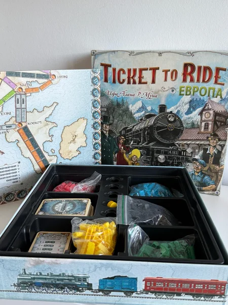 Настольная игра Ticket to Ride: Europe