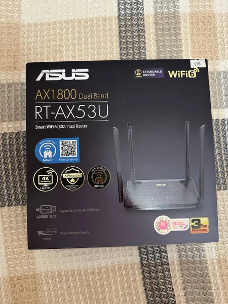 ASUS RT-AX53U AX1800 Wifi