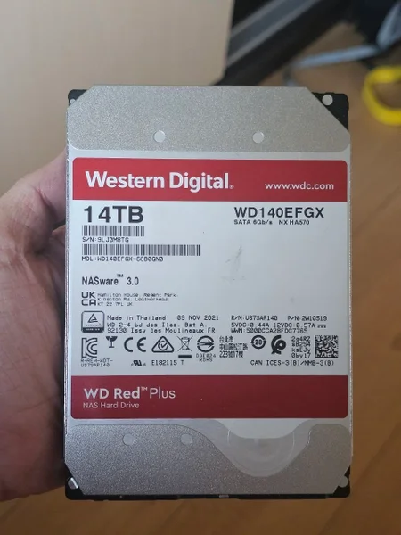 Жесткий диск Western Digital Red Plus 14TB