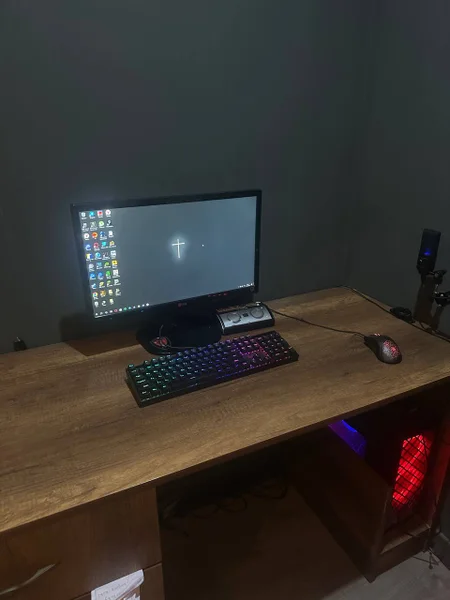 Игровой ПК полный комплект с монитором и периферией Ryzen 5 1400 GTX 1060 6GB 16GB RAM