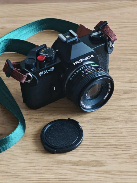 Плёночный фотоаппарат Yashica FX-3 с объективом Yashica ML 50 F2