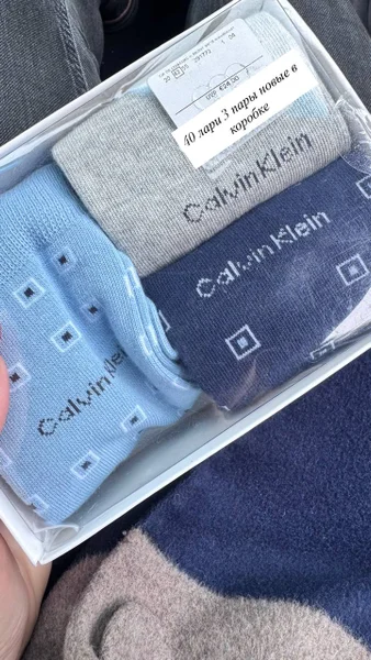 Носки Calvin Klein, 3 пары