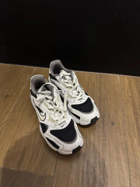Кроссовки Nike Air Zoom Fire, белые с синим и красным, 41