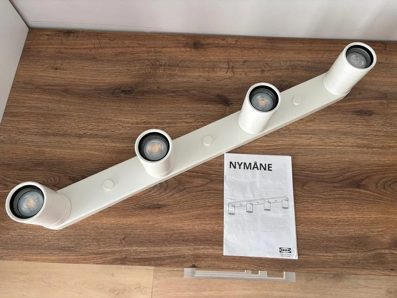 Светильник IKEA NYMANE с лампами Philips