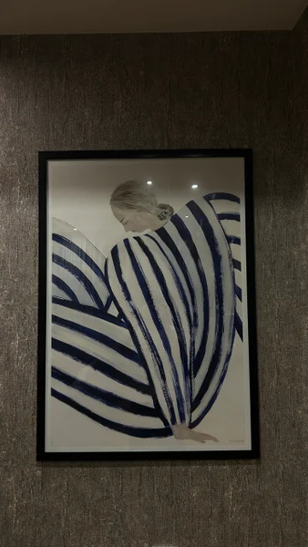 Интерьерный постер Sofia Lind Blue Stripe
