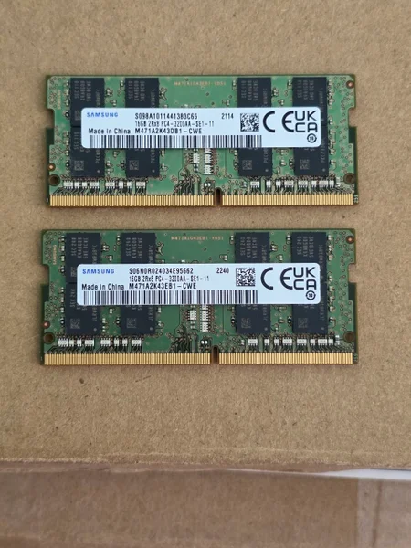 Оперативная память SODIMM DDR4 3200MHz Samsung 16GB