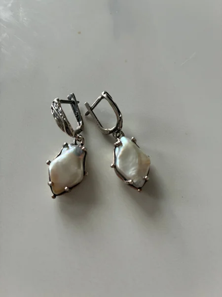 Серьги серебрянные