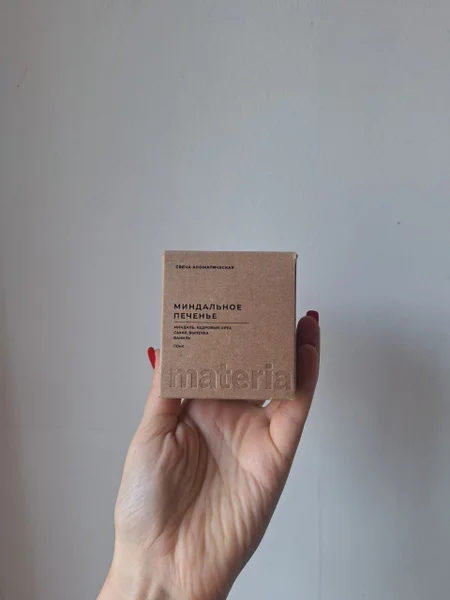 Свеча Миндальное печенье Materiaprima