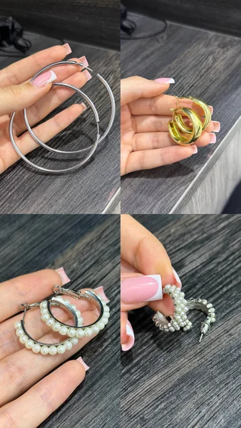 Серьги бижутерия