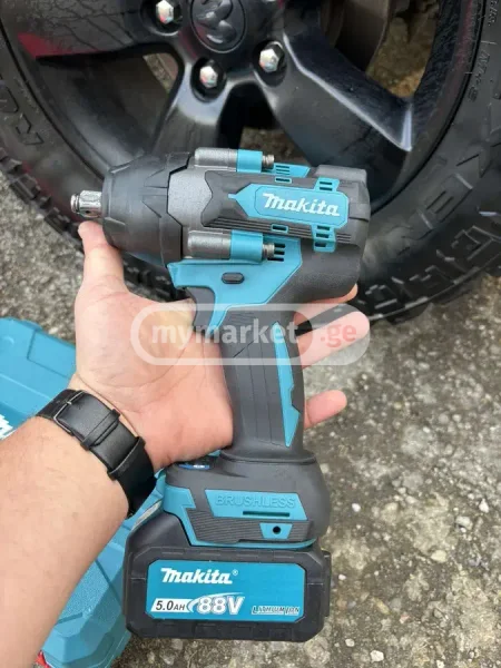 Электро/пневматический гаечный ключ Makita