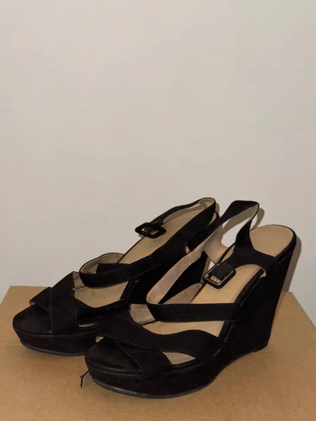 Черные босоножки Steve Madden