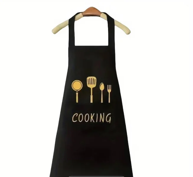 Черный фартук Cooking