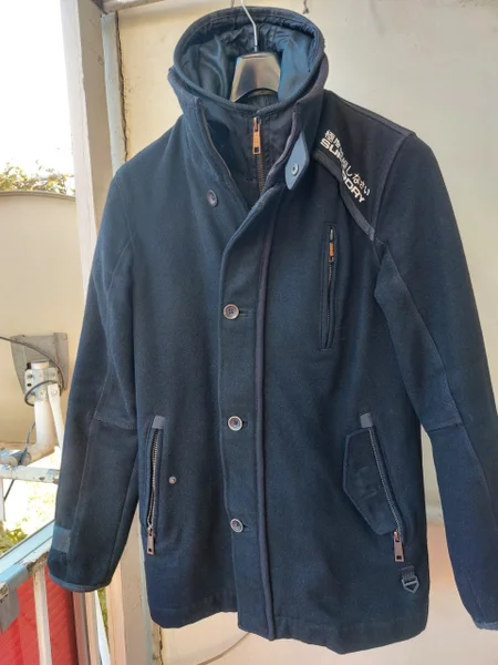 Шерстяное манто Superdry