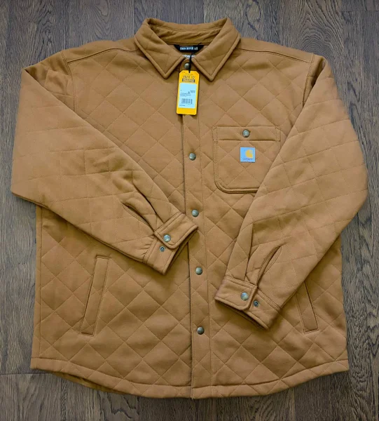 Стеганая куртка-рубашка Carhartt Heavyweight Quilted Snap