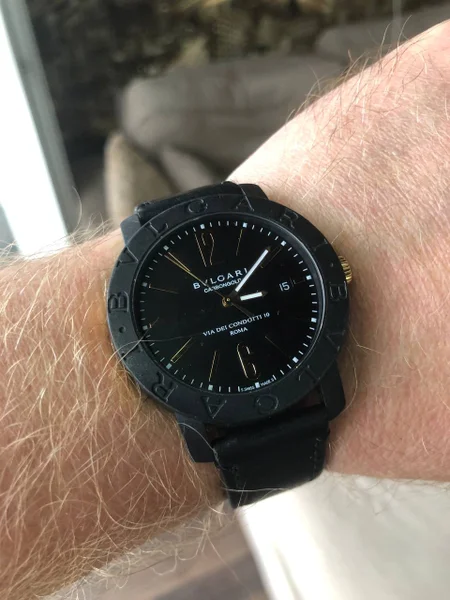 Часы Bulgari CarbonGold