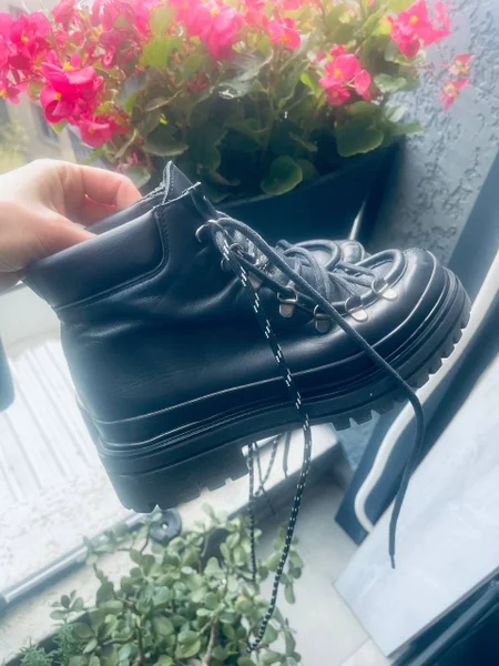 Коричневое длинное платье Zara
