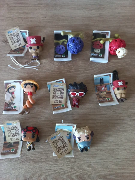 Фигурки Funko One Piece из Киндер Джой