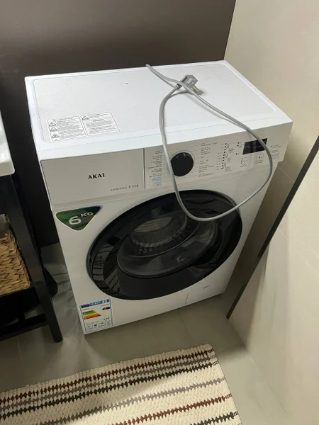 **Продаю стиральную машину AKAI AK06SKWH2, 6 кг — 250 ₾**