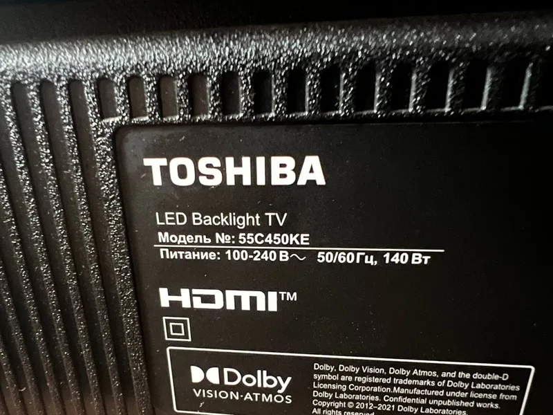 Телевизор Toshiba 55 4K Smart TV