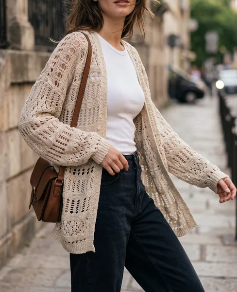 Кардиган Bershka Knitwear