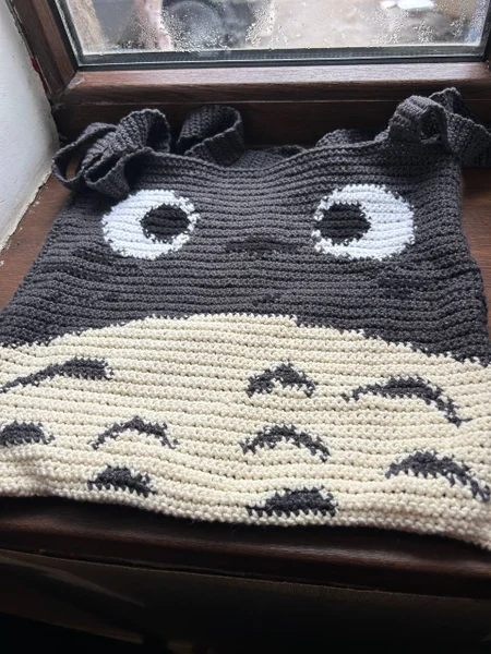 Сумка Тоторо шерсть handmade