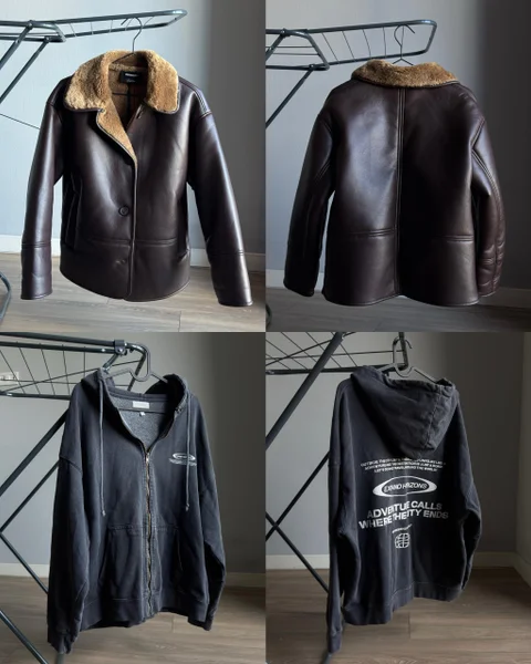Дубленка Pull&Bear S