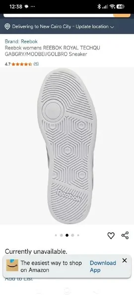 Кожаные кеды Reebok Royal Techque T, размер 39