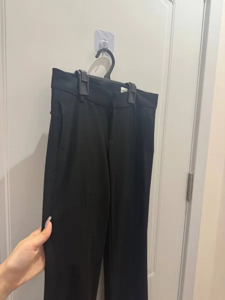 Черные обтягивающие брюки Bershka