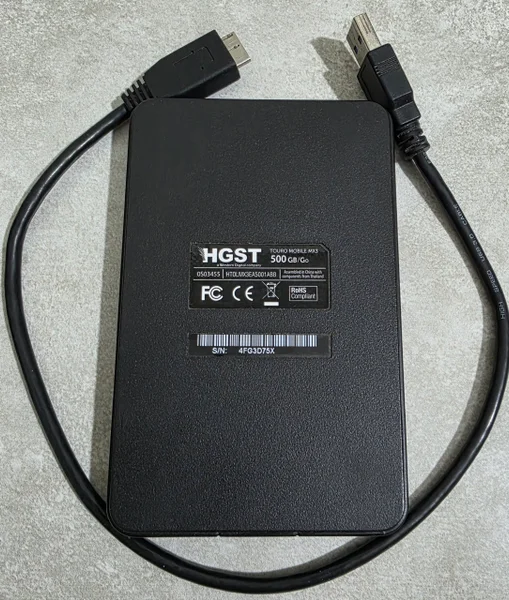 Внешний HDD Western Digital Touro MX3 500 ГБ