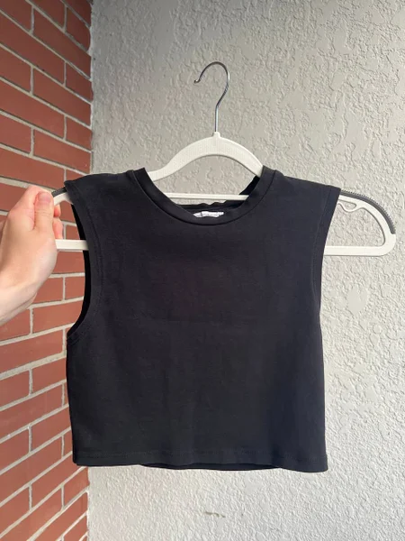 Чёрная юбка в складку Bershka, размер XS