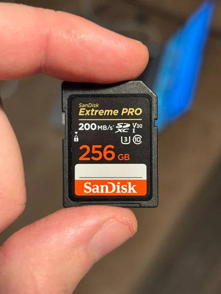 Карта памяти SanDisk Extreme PRO 256GB