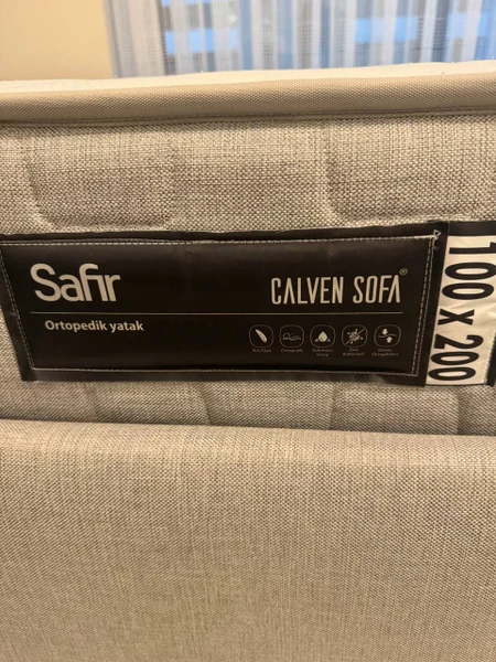 Односпальная кровать с матрасом Safir Calven Sofa